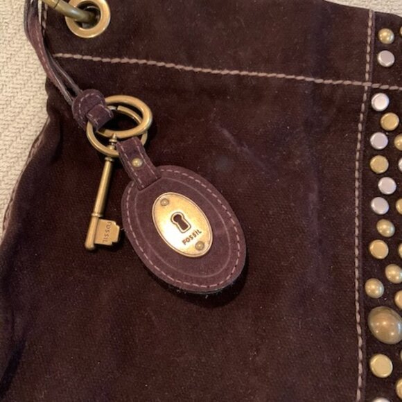 Fossil Shoulder Bag in Chocolate Brown - Picture 6 of 8